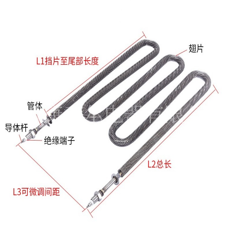 工业高温电炉用翅片加热管