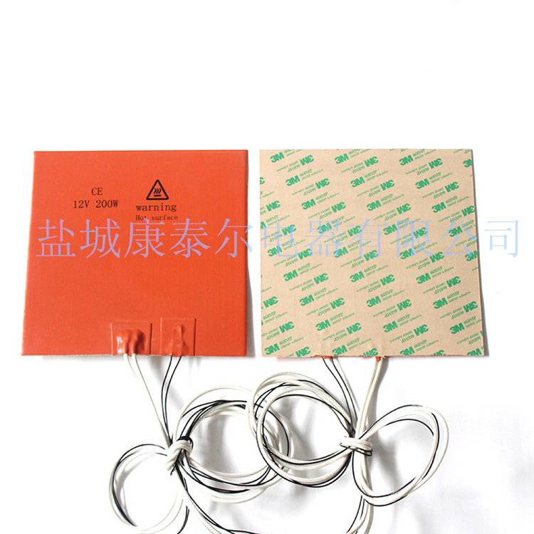背胶硅橡胶加热片
