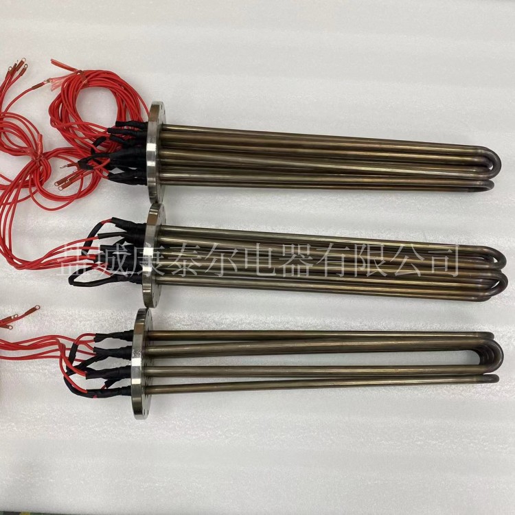 供应法兰集式液体电加热管——非标定制